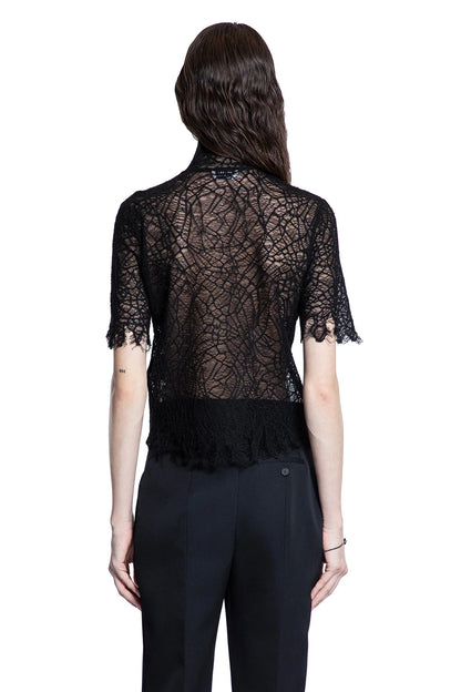 Cobweb Lace Turtleneck Top - Antonioli.eu