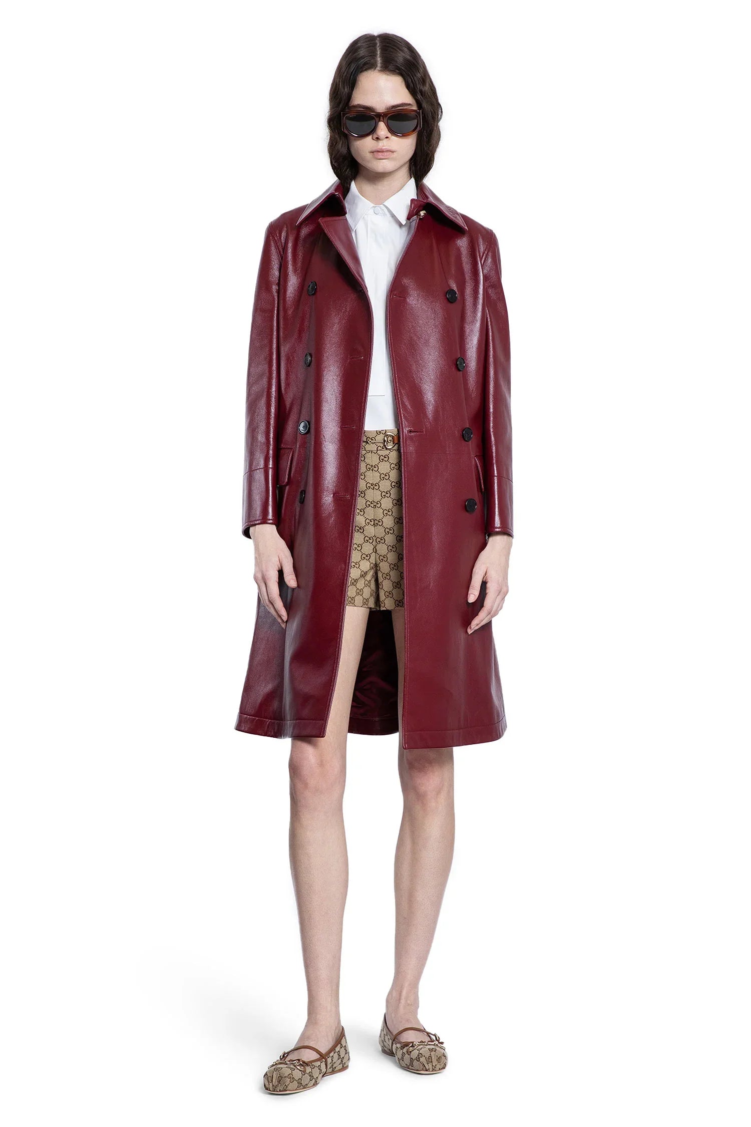 GUCCI WOMAN RED COATS - Antonioli.eu