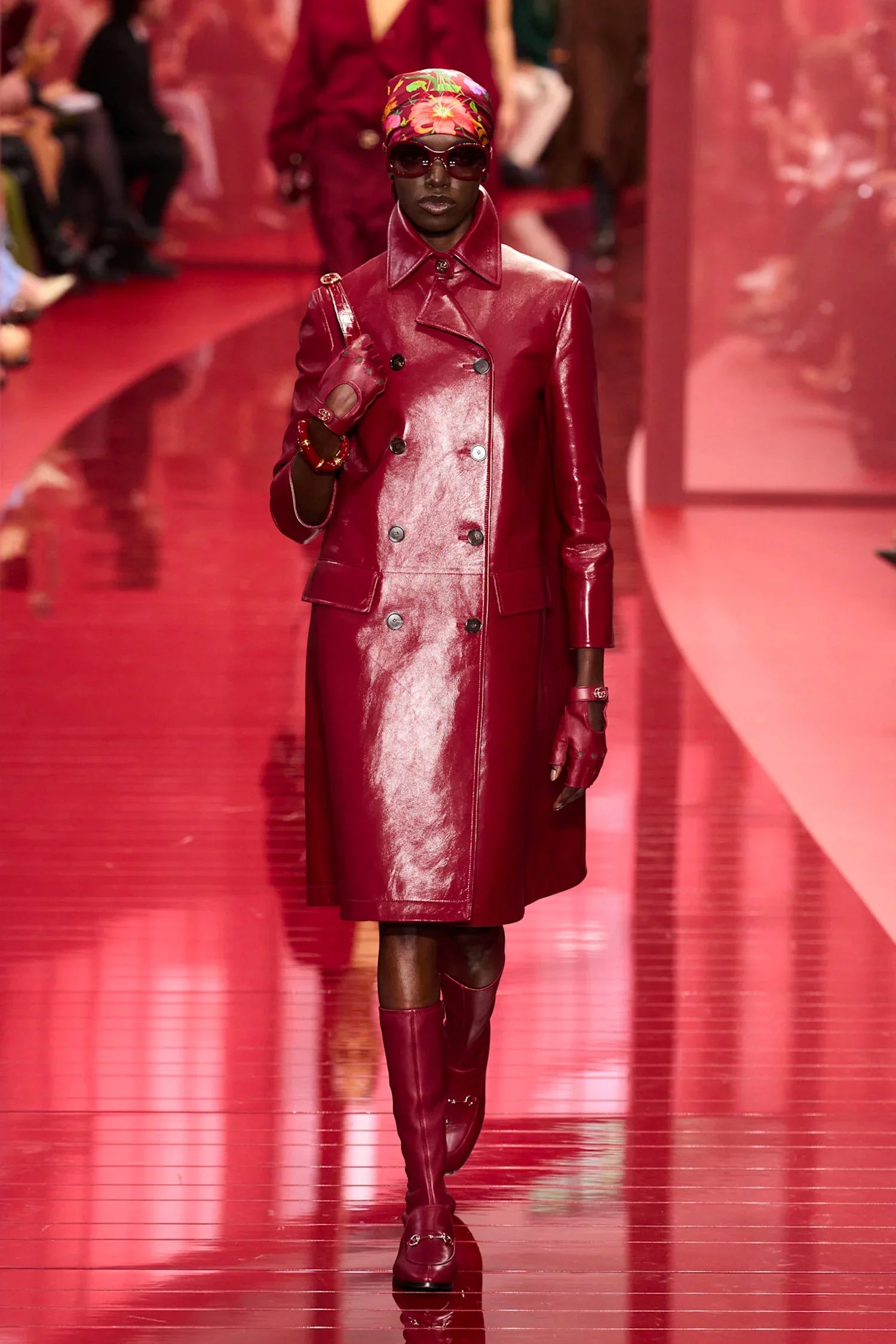 GUCCI WOMAN RED COATS - Antonioli.eu