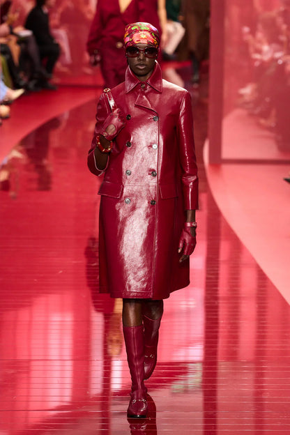 GUCCI WOMAN RED COATS - Antonioli.eu