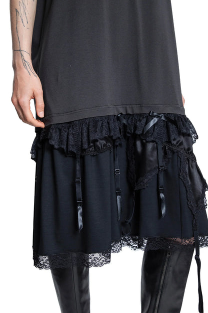 Lingerie T-Shirt Dress in silk Satin - Antonioli.eu