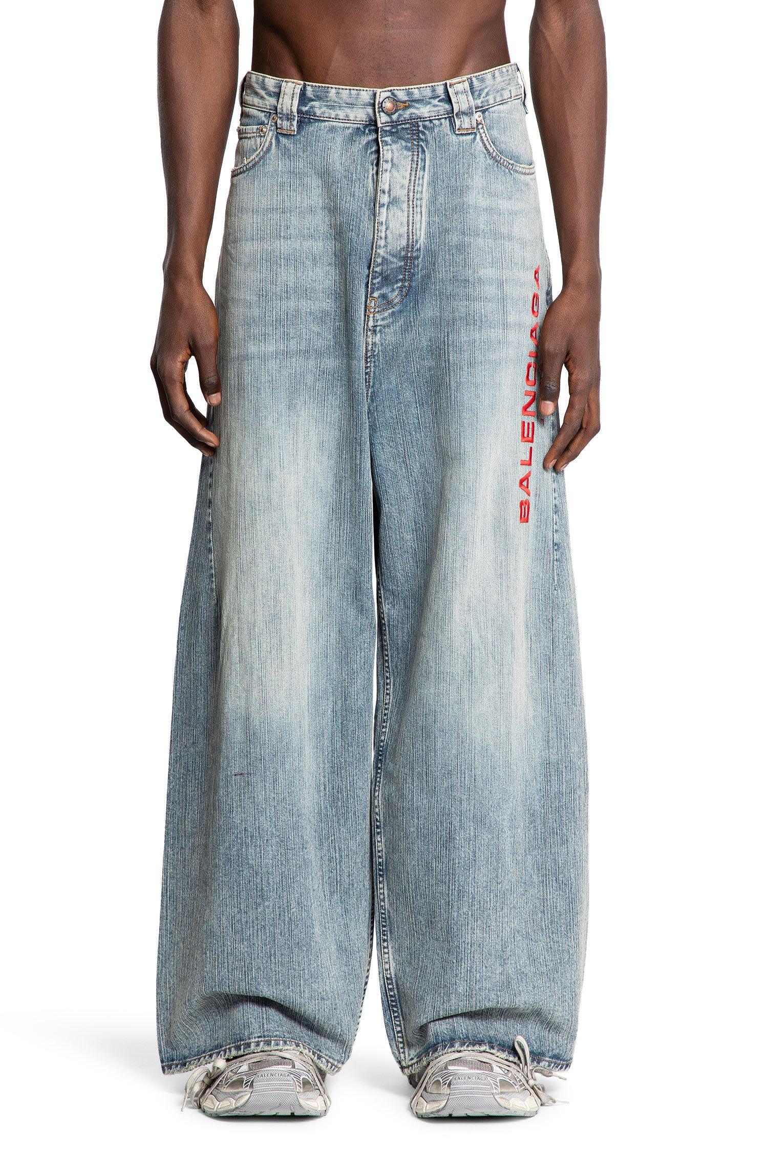 Baggy Pants in Italian ring denim - Antonioli.eu