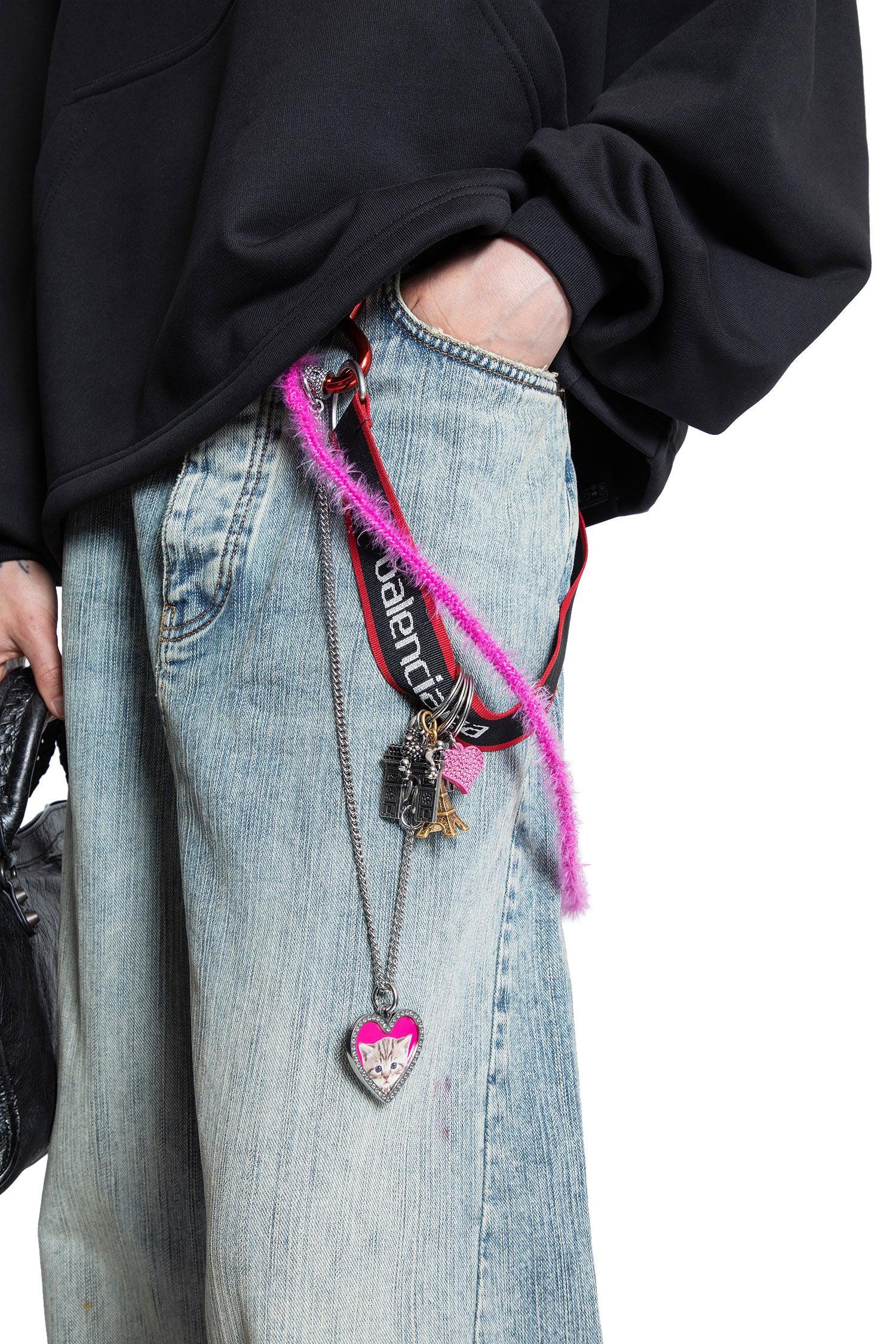 Charms Baggy Pants in Cotton Denim - Antonioli.eu