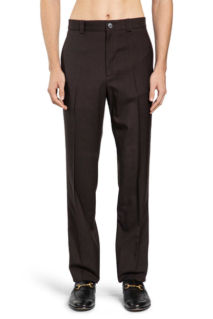 GUCCI MAN BROWN TROUSERS