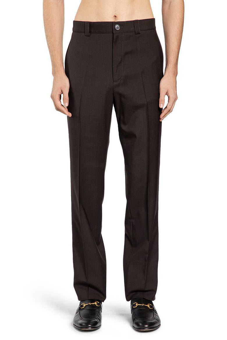 GUCCI MAN BROWN TROUSERS