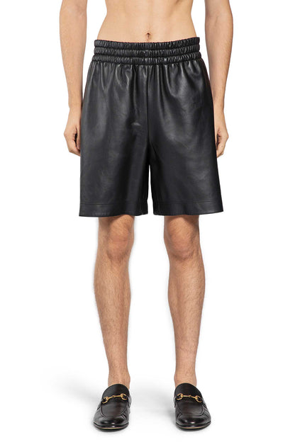 GUCCI MAN BLACK SHORTS & SKIRTS