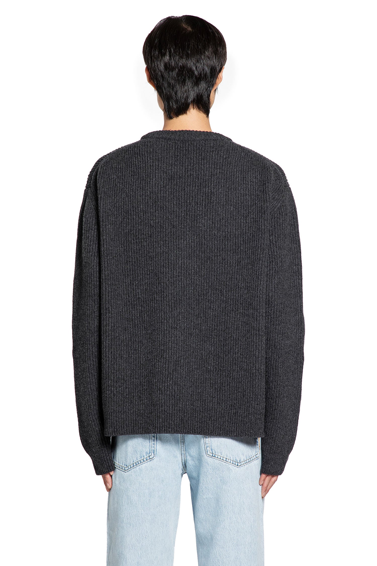 Wool Cashmere Logo Sweater