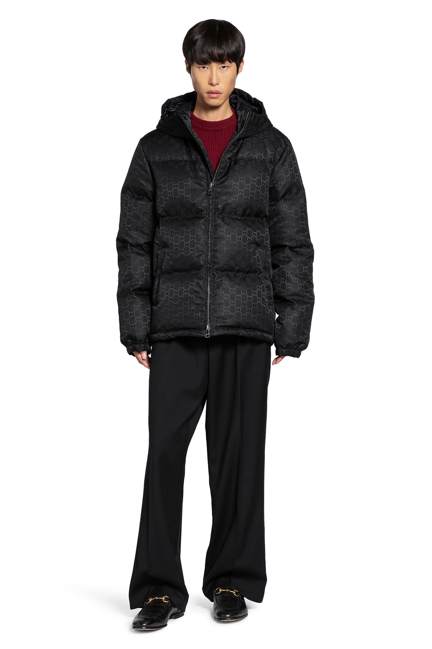GG Nylon Down Hooded Down Jacket - Antonioli.eu