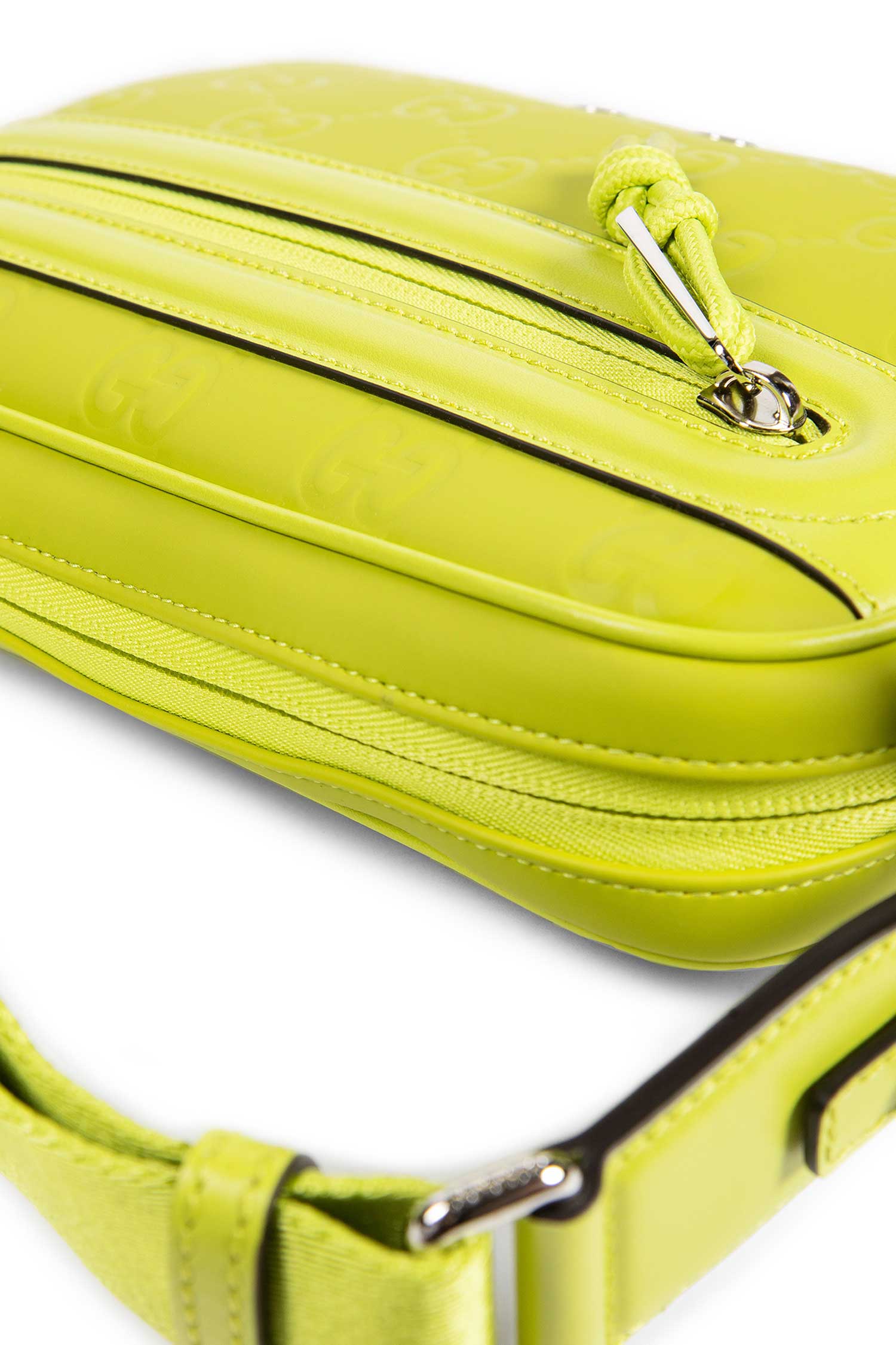 GUCCI MAN GREEN CROSSBODY BAGS