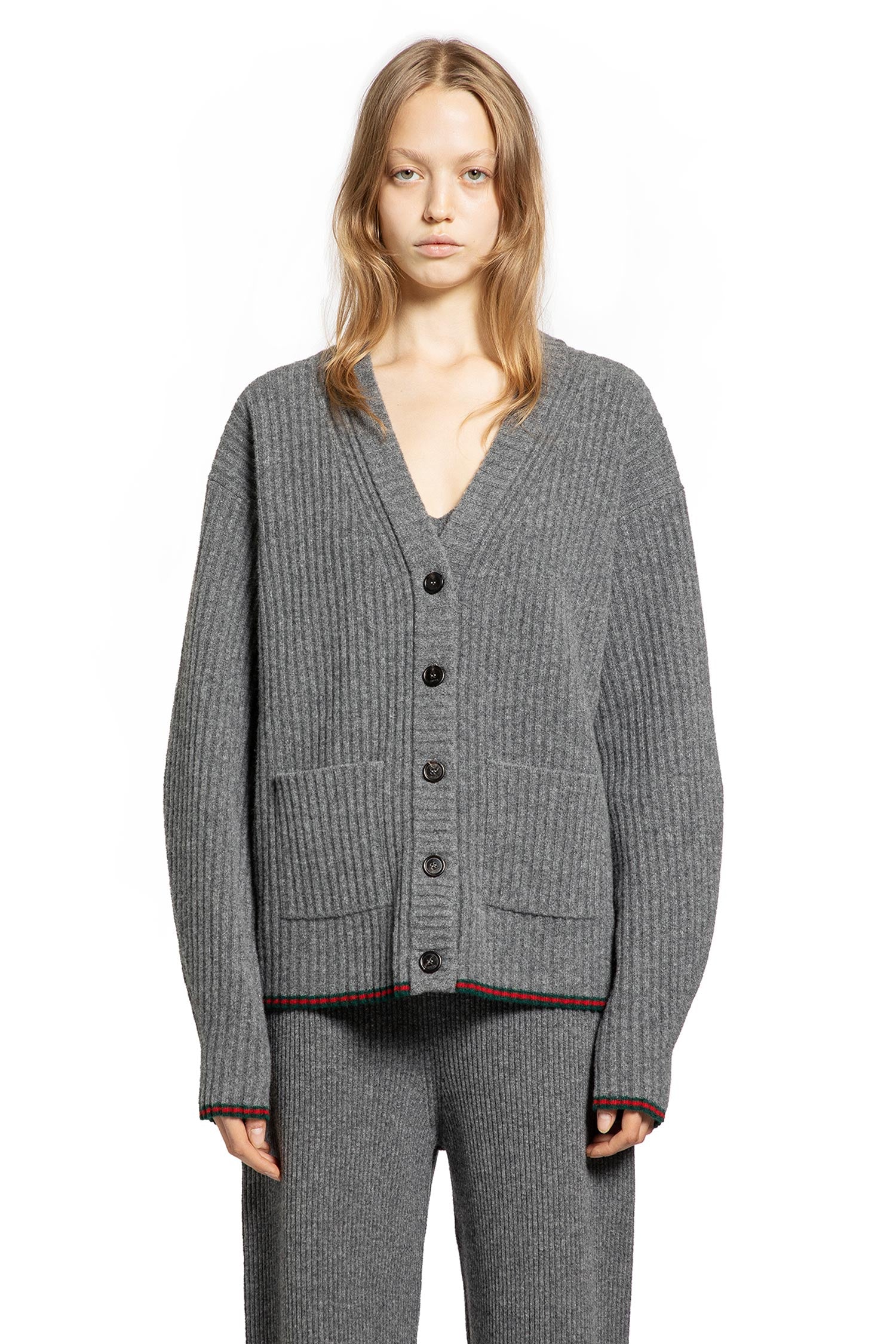 Ribbed Wool Cardigan