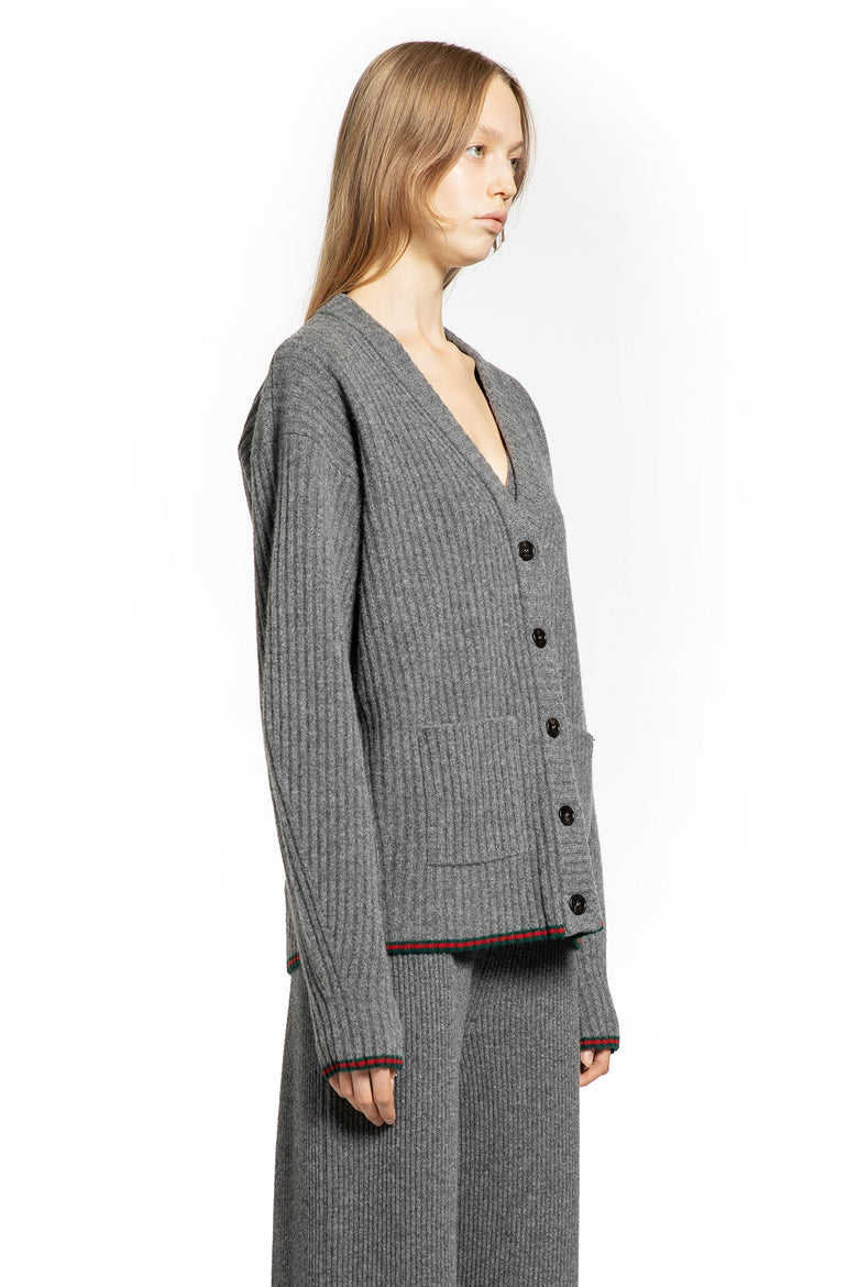 Ribbed Wool Cardigan