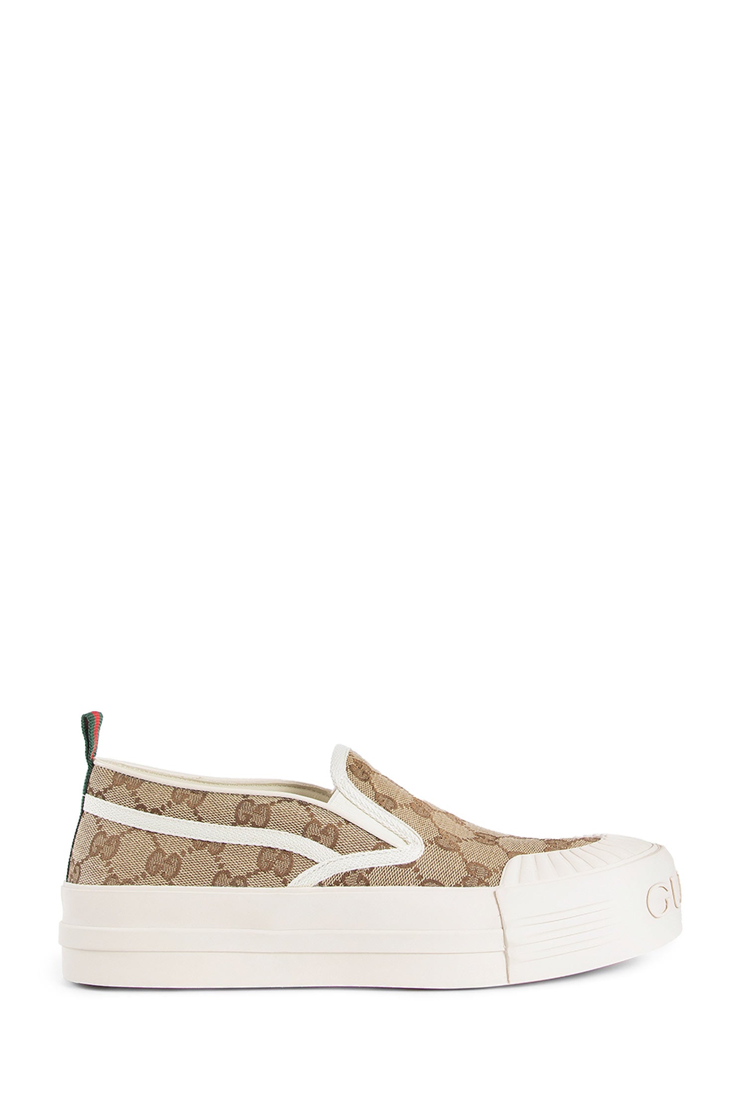 GG Canvas Slip-On Sneakers - Antonioli.eu
