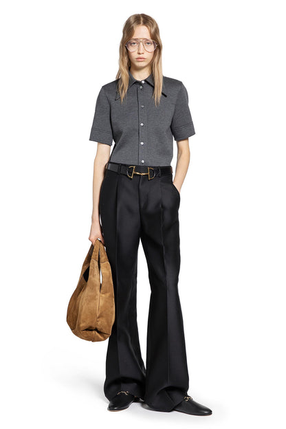 Wool Cotton Jersey Short Sleeve Shirt