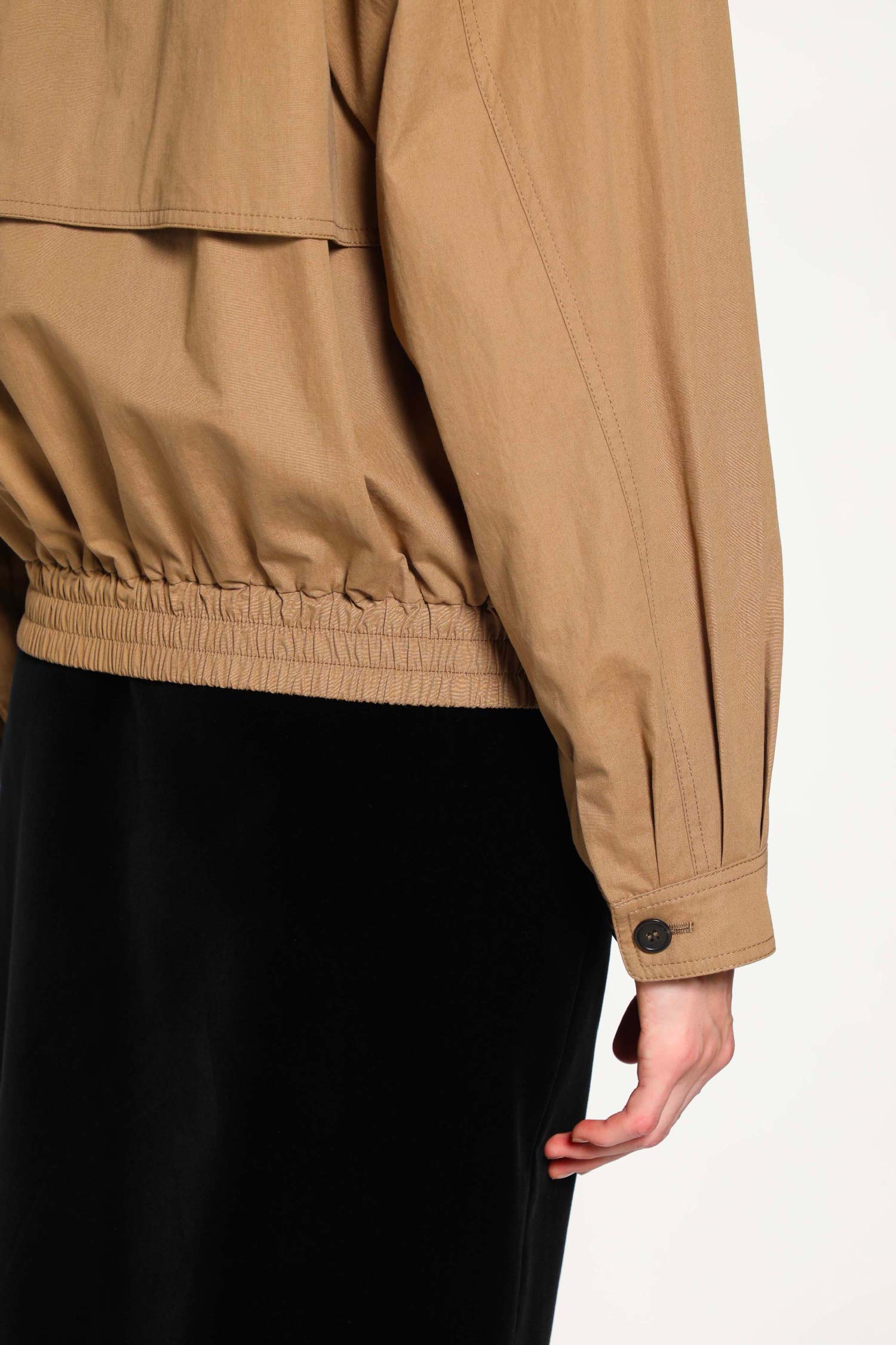 Jacket in Cotton Canvas