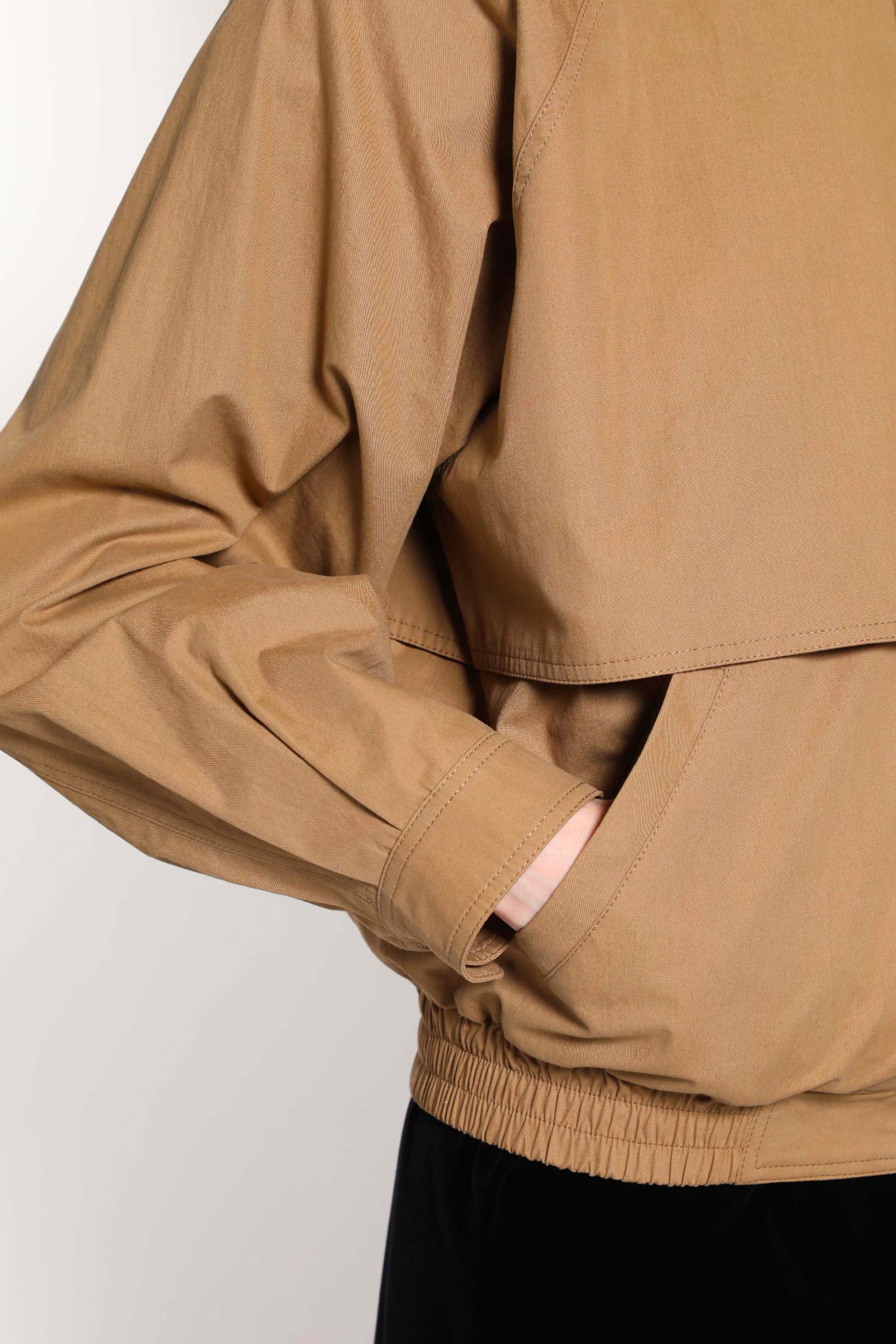 Jacket in Cotton Canvas