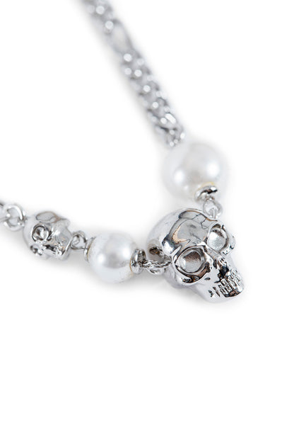 Skull and Pearl Necklace - Antonioli.eu