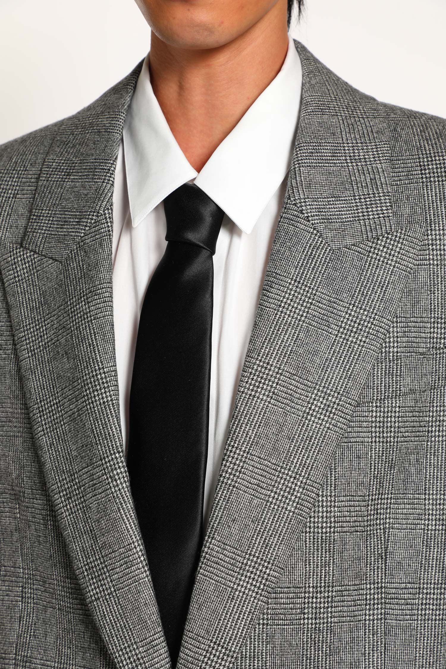 Blazer in Prince of Wales Wool Flannel