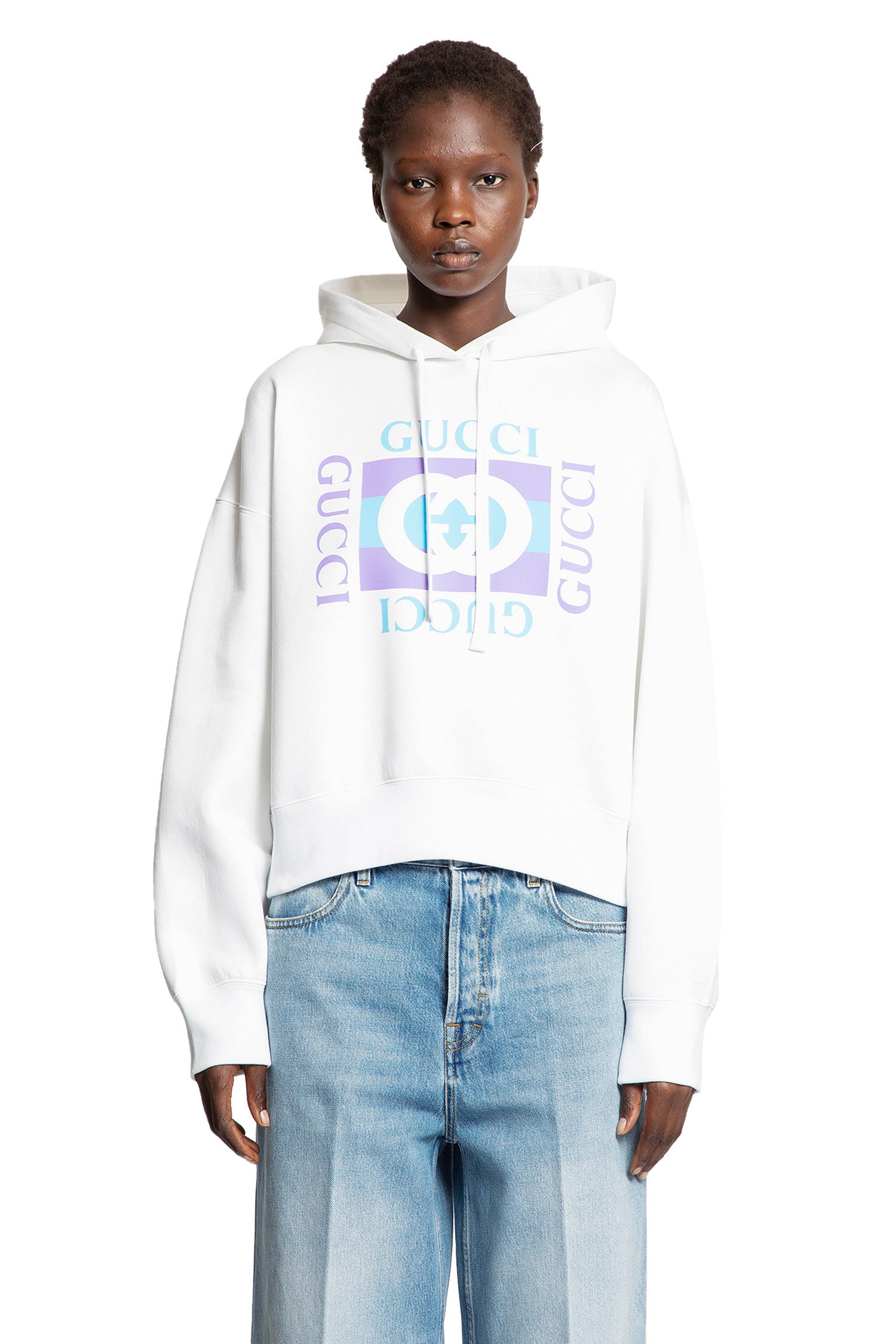 Vintage Logo Boxy Hoodie