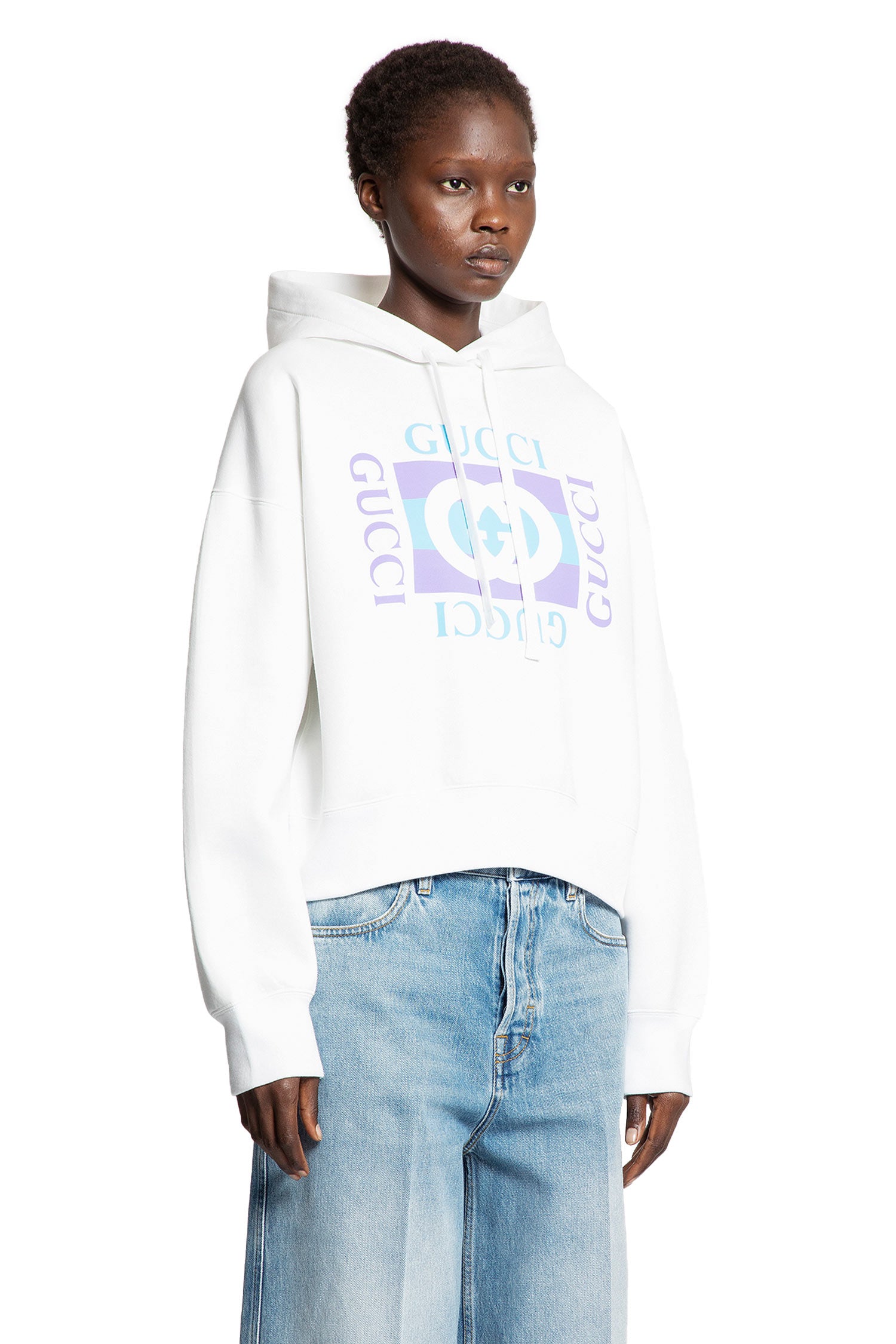 Vintage Logo Boxy Hoodie