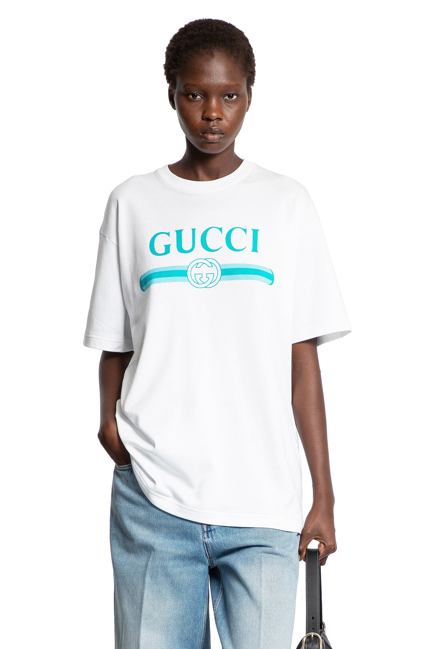 Interlocking G Web T-Shirt - Antonioli.eu