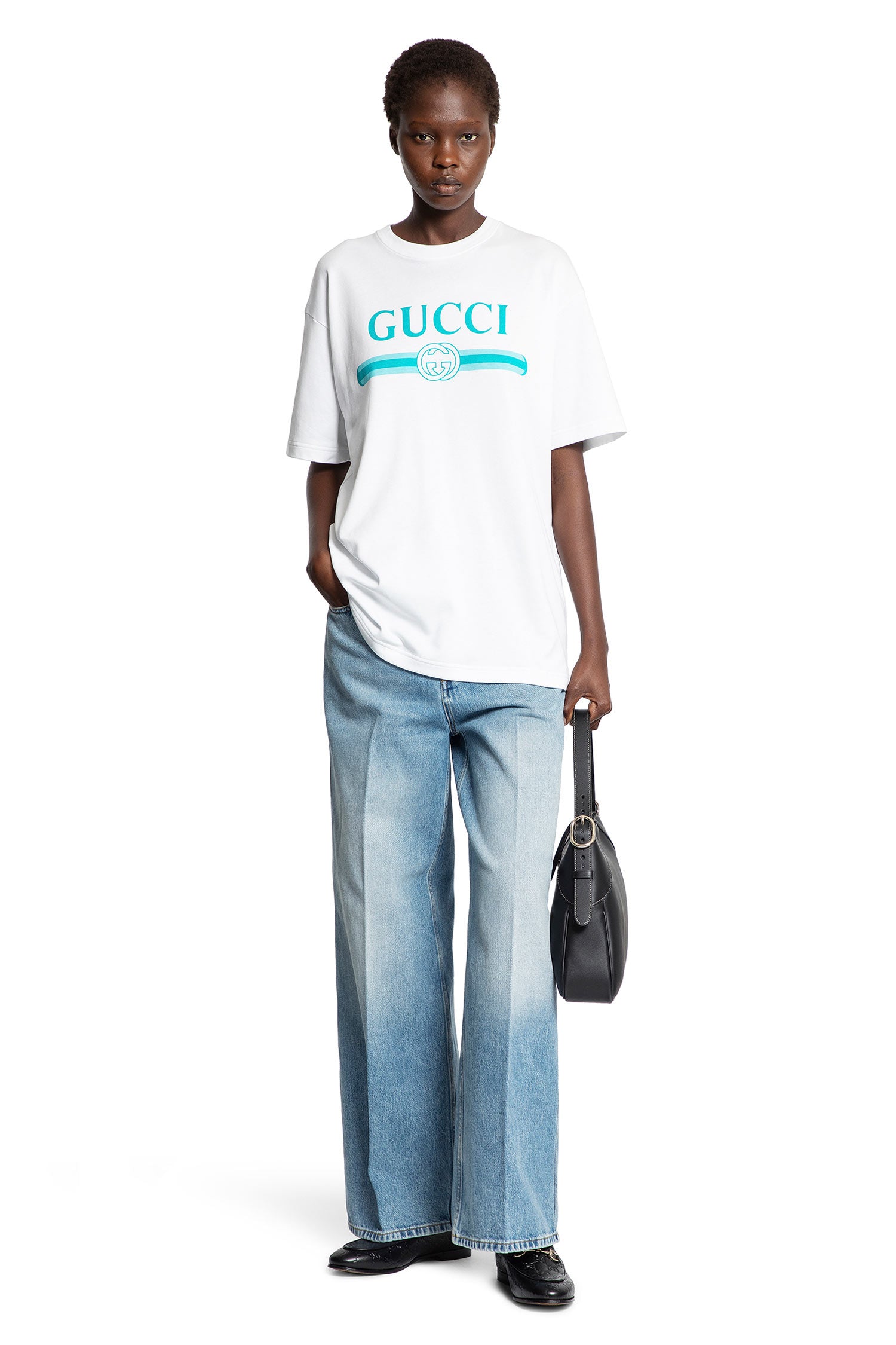 Interlocking G Web T-Shirt - Antonioli.eu