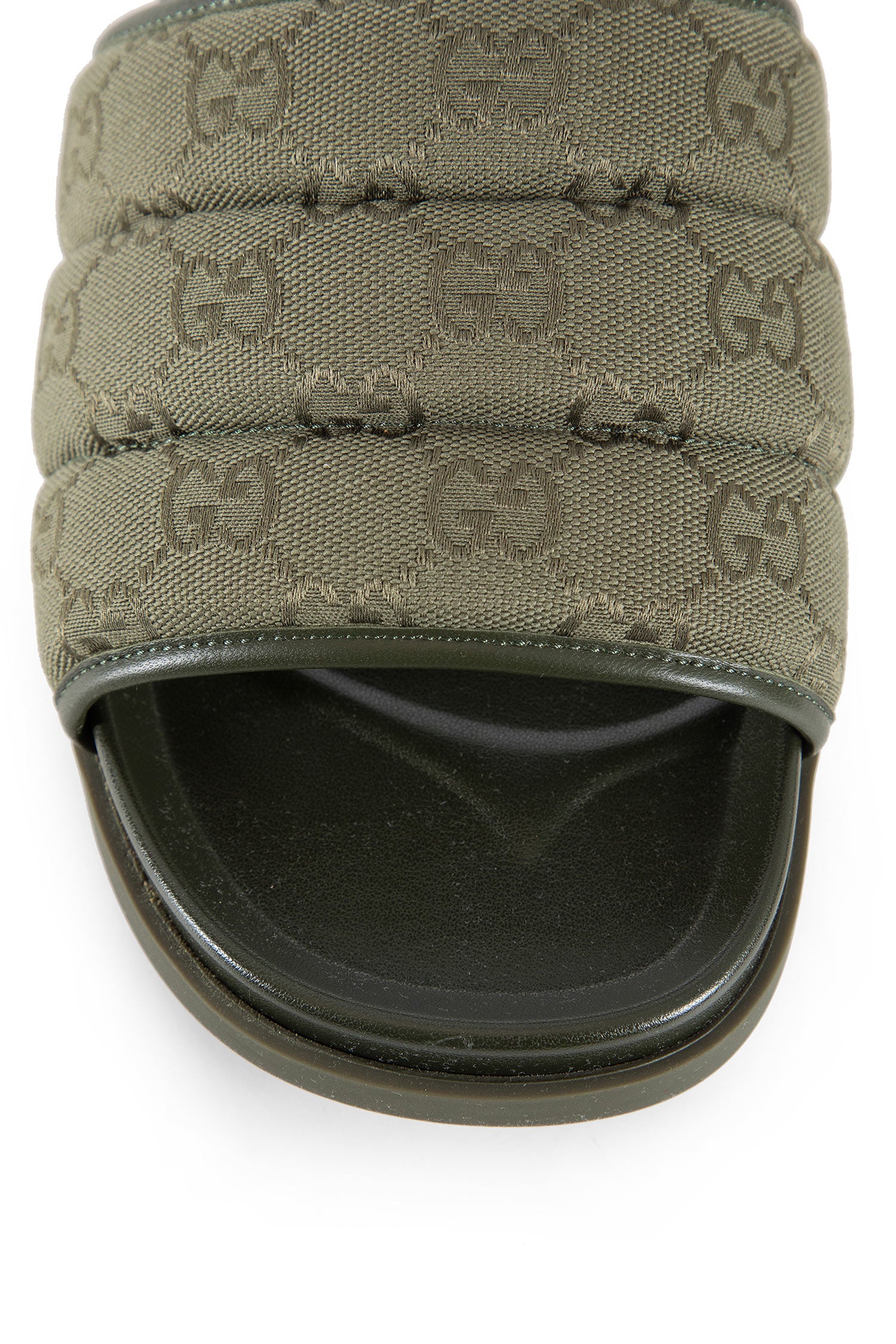 Padded GG Canvas Slides - Antonioli.eu