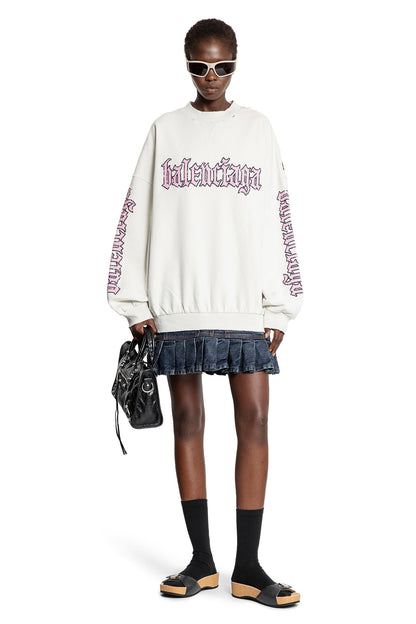 Hybrid Dress in Cotton Jersey and Denim - Antonioli.eu