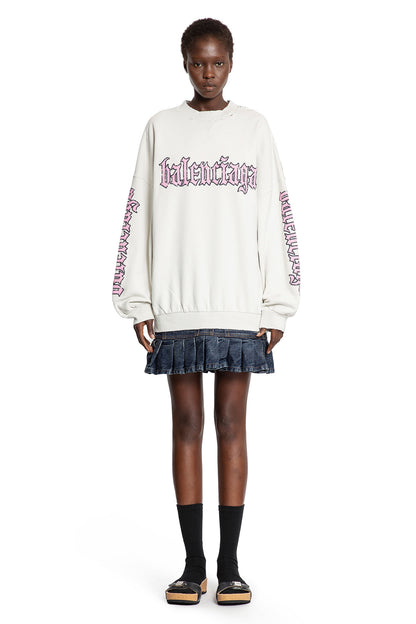 Hybrid Dress in Cotton Jersey and Denim - Antonioli.eu