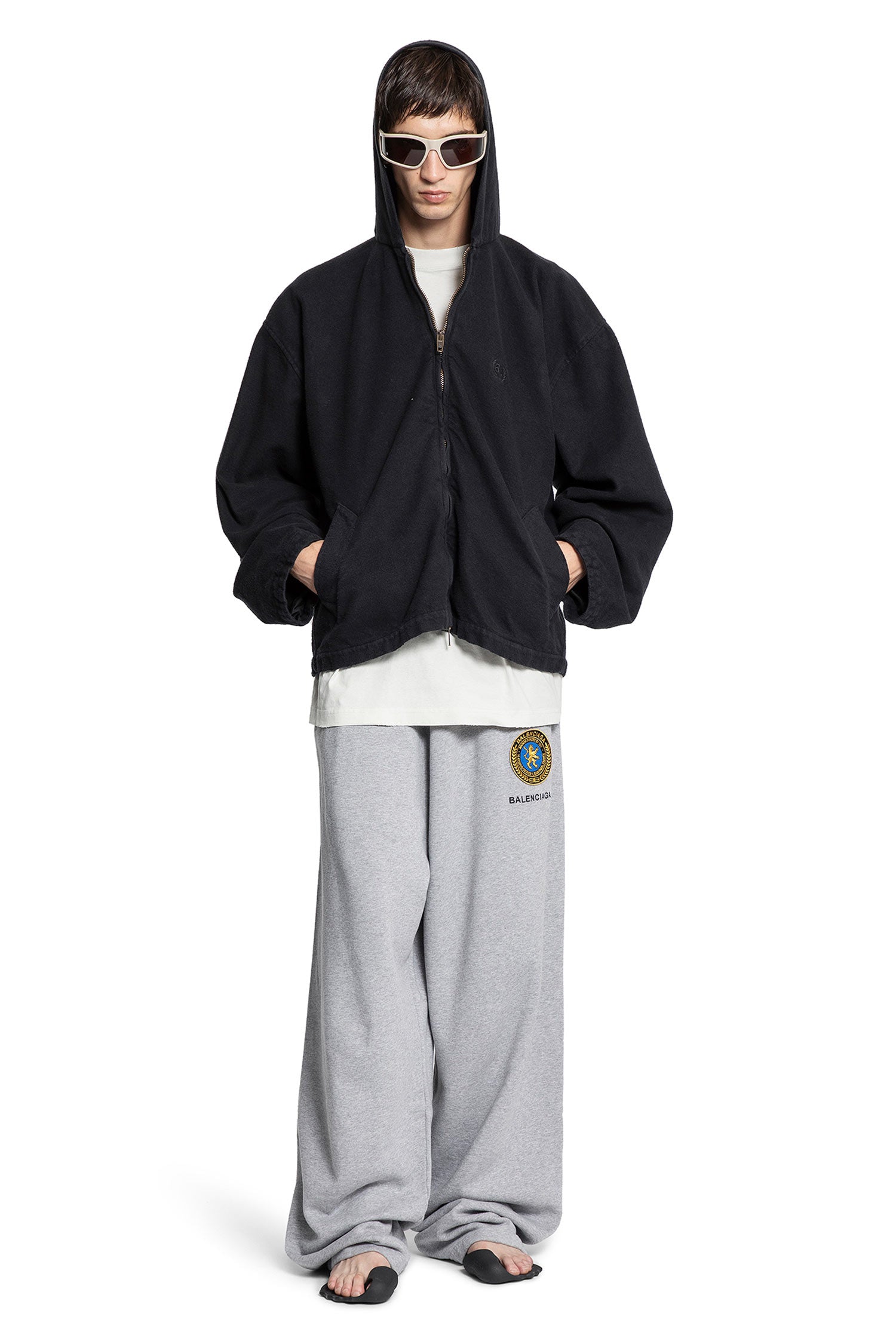 Hooded Zip-Up Jacket - Antonioli.eu