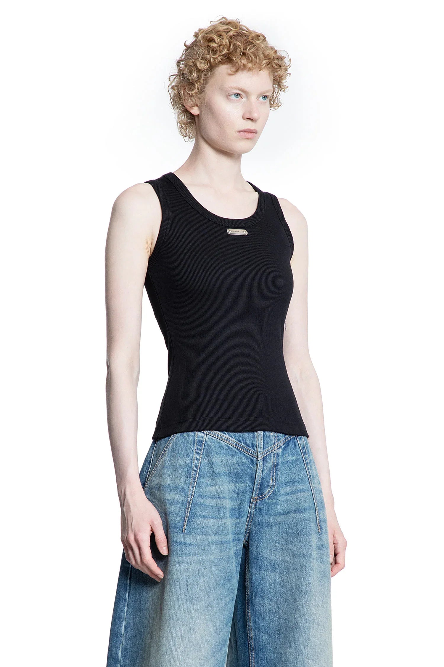 MCqueen Placket Tank Top - Antonioli.eu