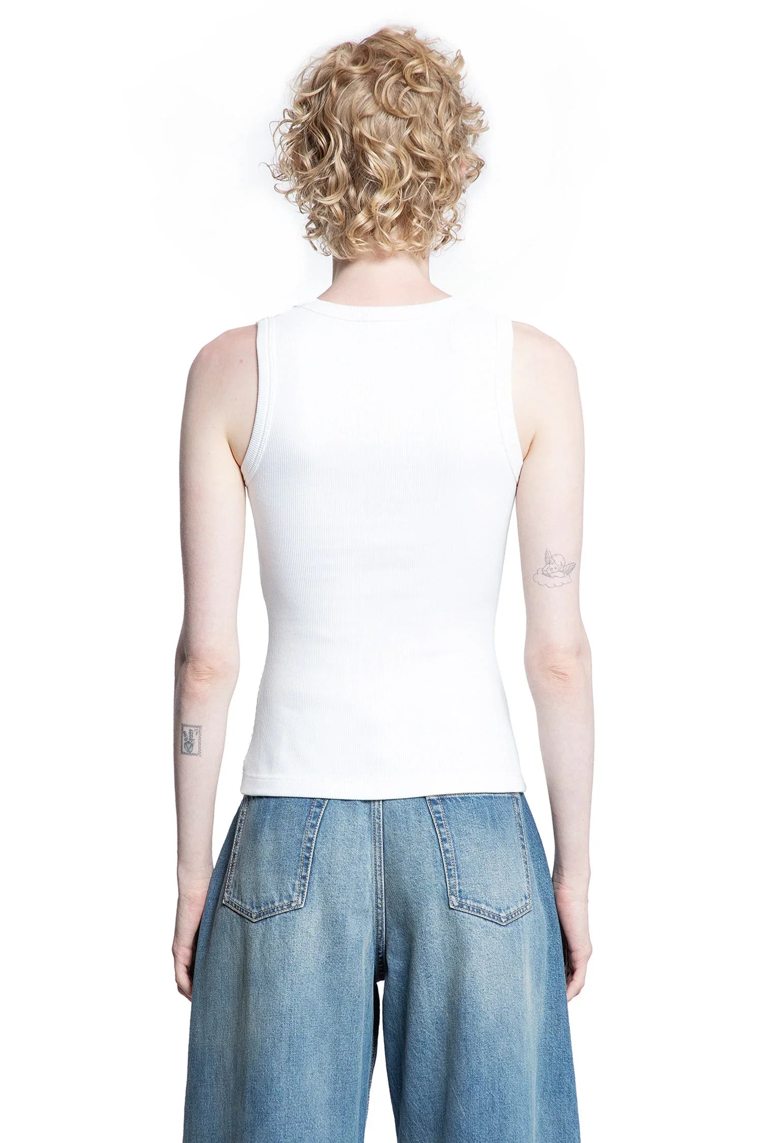 MCqueen Placket Tank Top - Antonioli.eu
