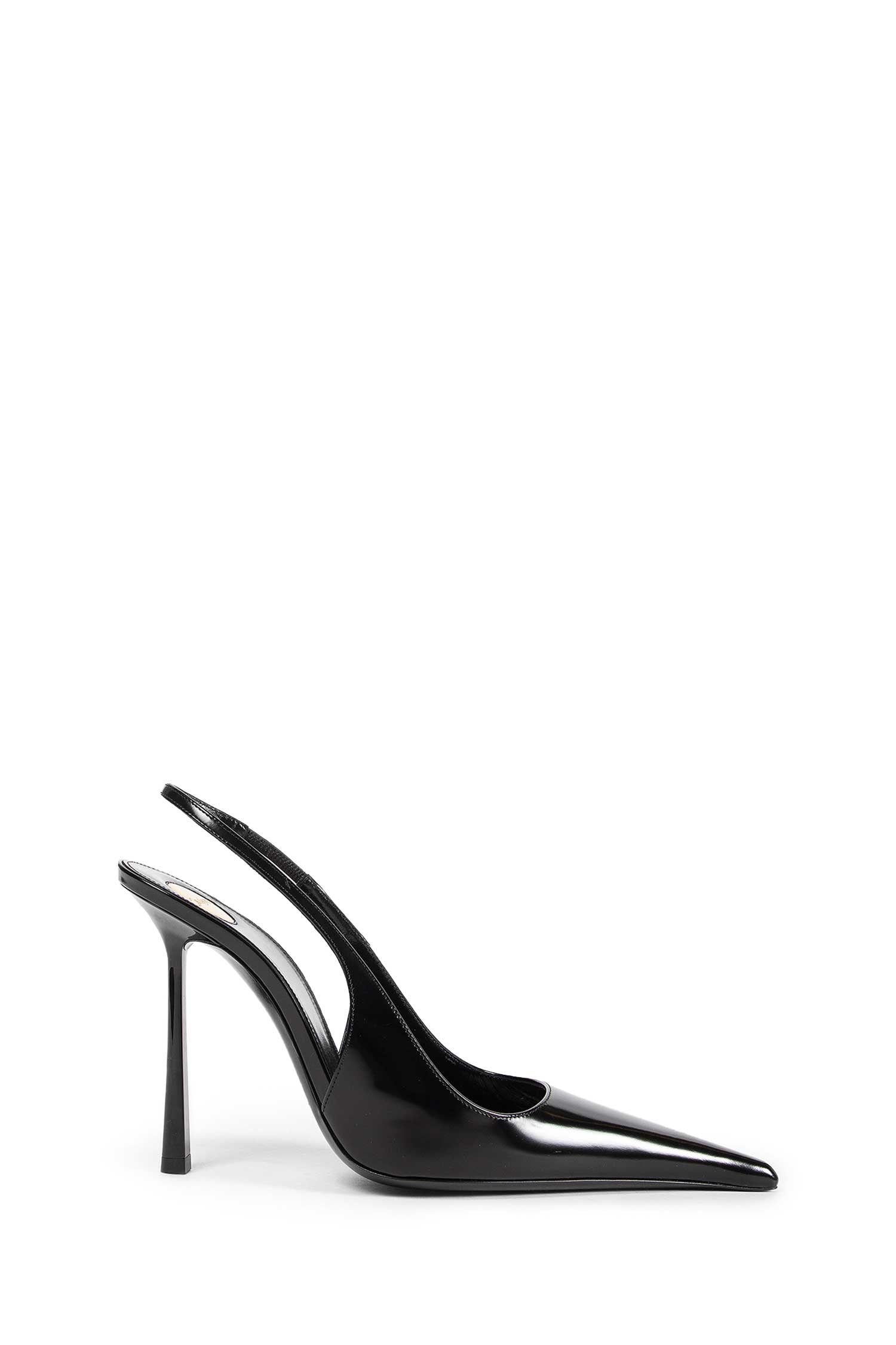 Vendome Slinback Pumps in Glazed Leather - Antonioli.eu
