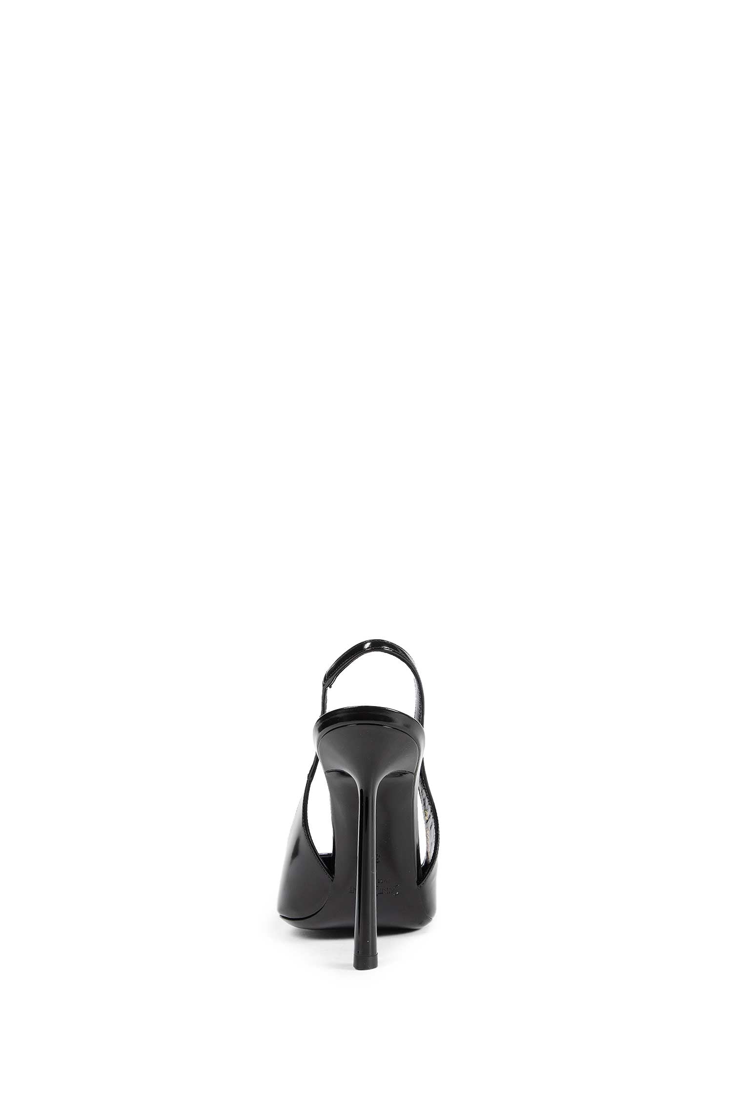 Vendome Slinback Pumps in Glazed Leather - Antonioli.eu
