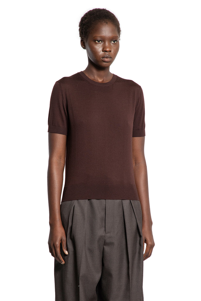 Short Sleeves Sweater in Wool - Antonioli.eu
