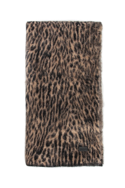 Leopard-Print Scarf - Antonioli.eu