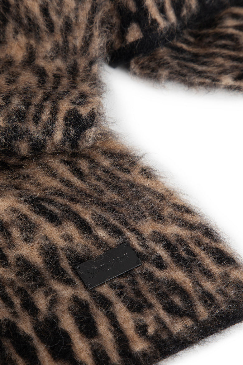 Leopard-Print Scarf - Antonioli.eu