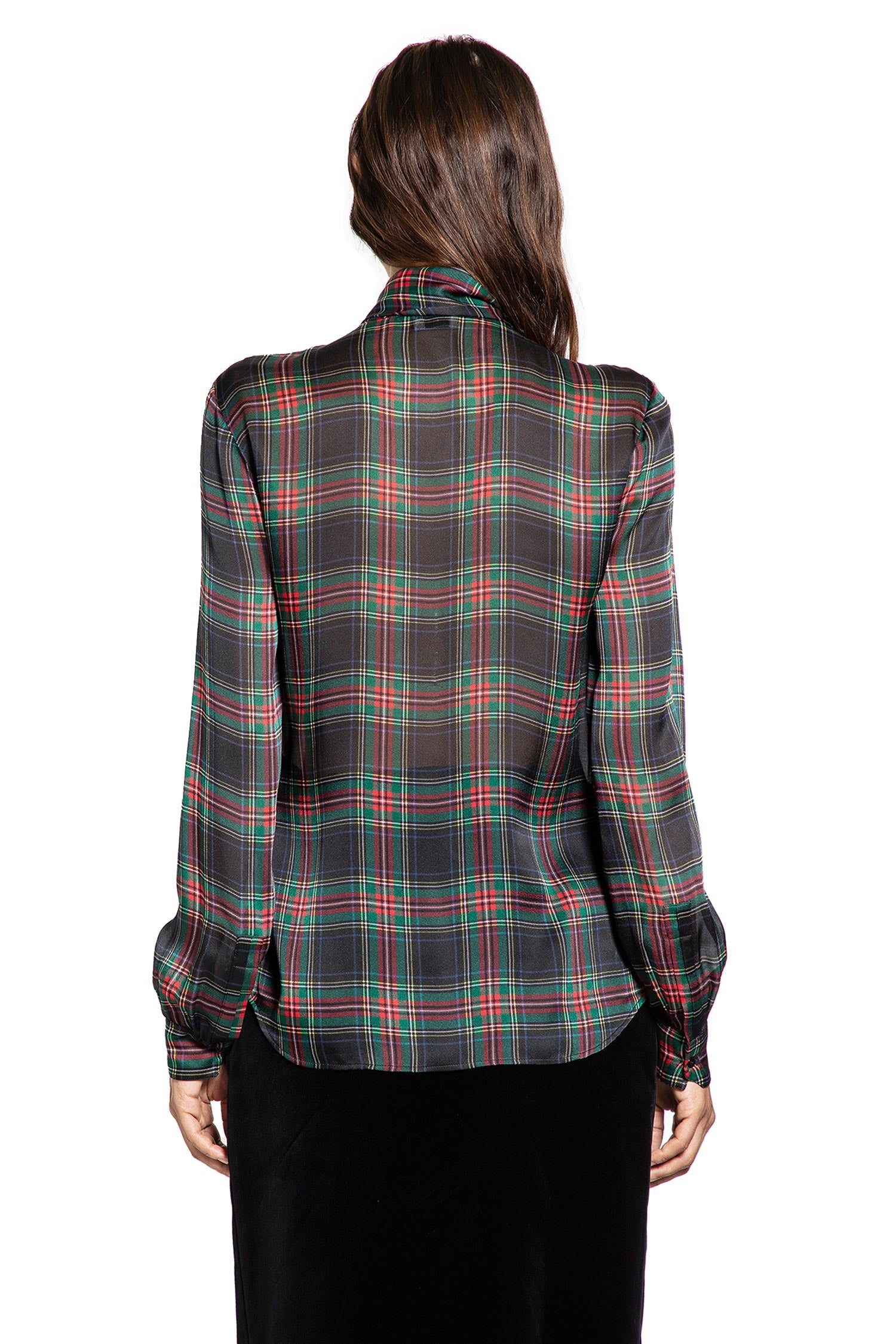 Lavallière Blouse in Silk Charmeuse