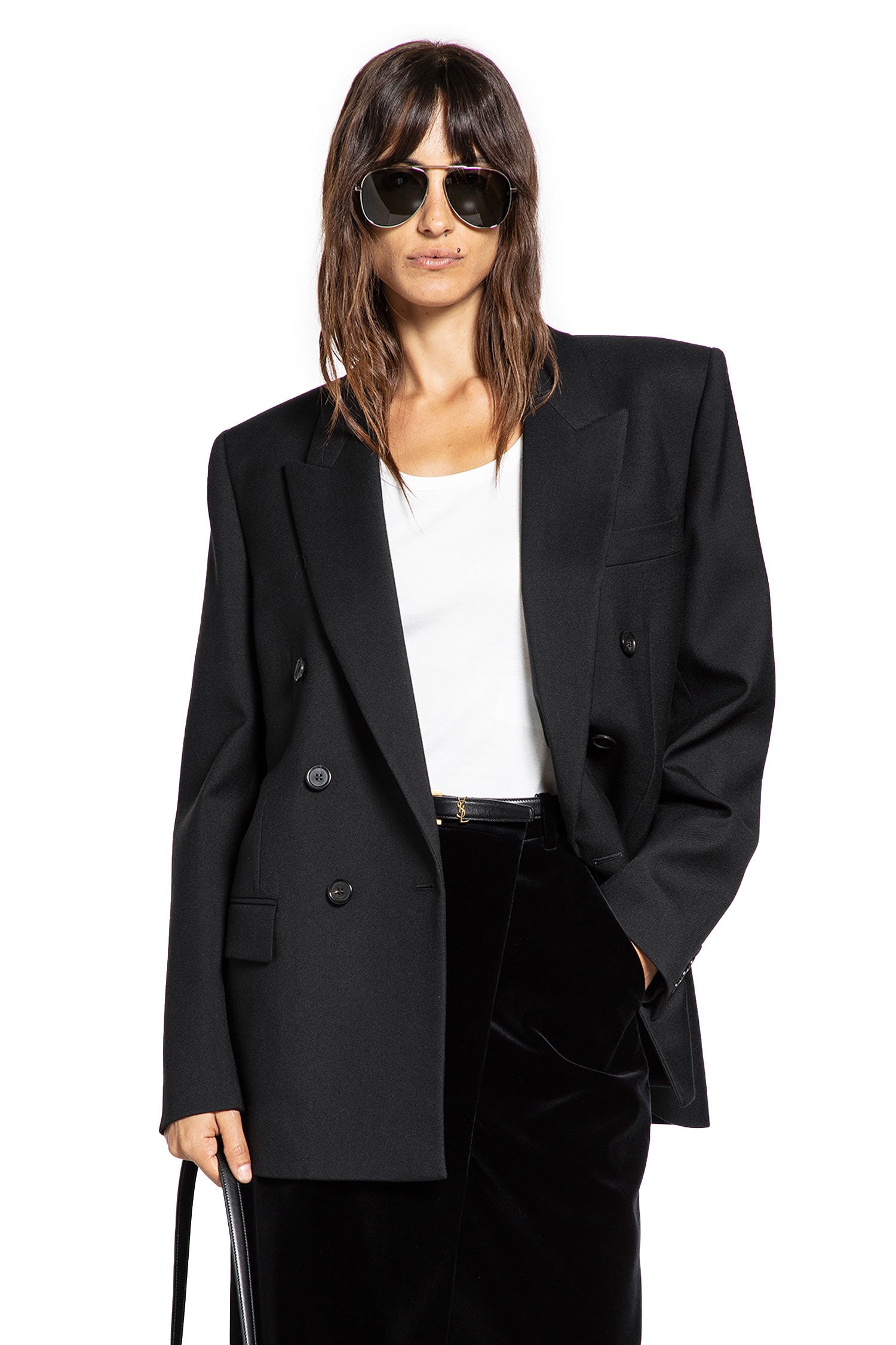 Cassandre Double-Breasted Blazer - Antonioli.eu