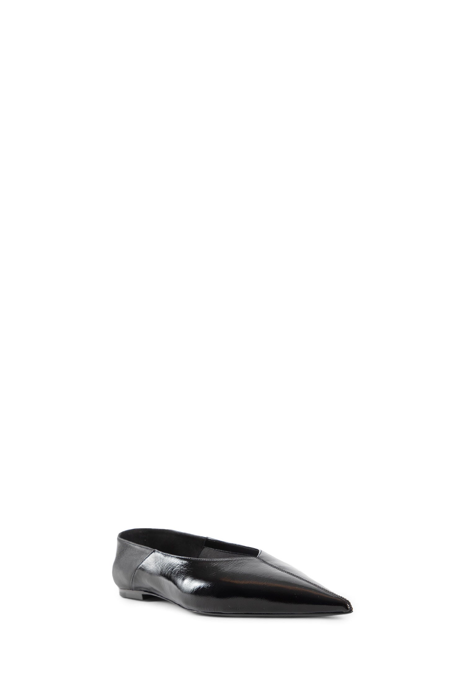 Carolyn Leather Ballet Flats - Antonioli.eu