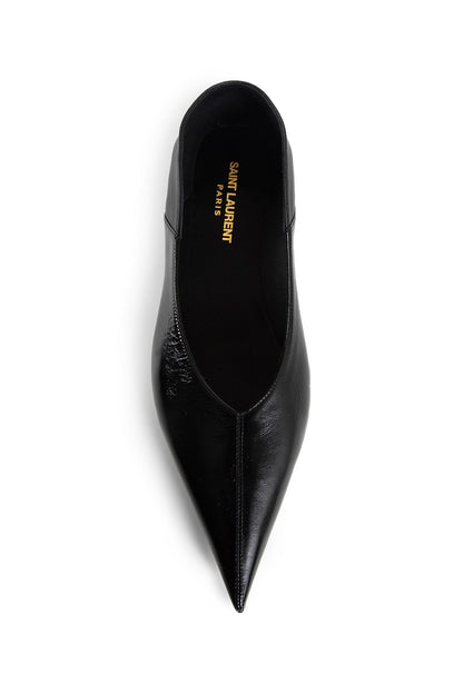 Carolyn Leather Ballet Flats - Antonioli.eu