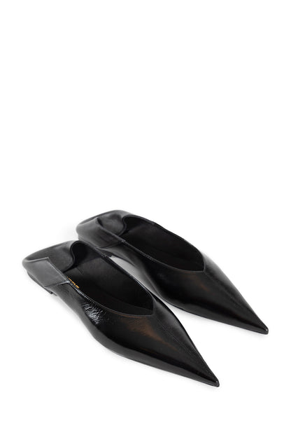Carolyn Leather Ballet Flats - Antonioli.eu