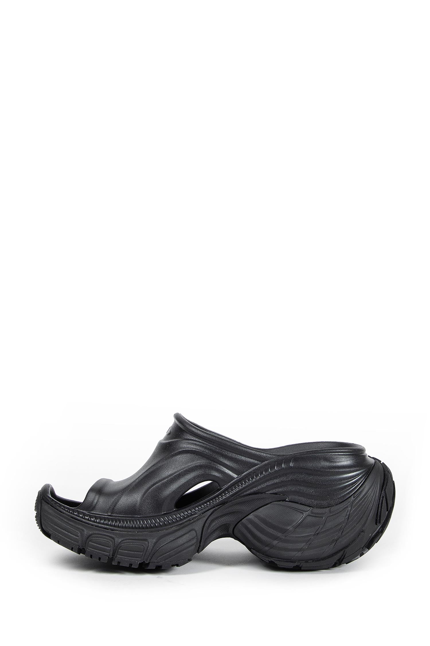BALENCIAGA WOMAN BLACK SANDALS & SLIDES