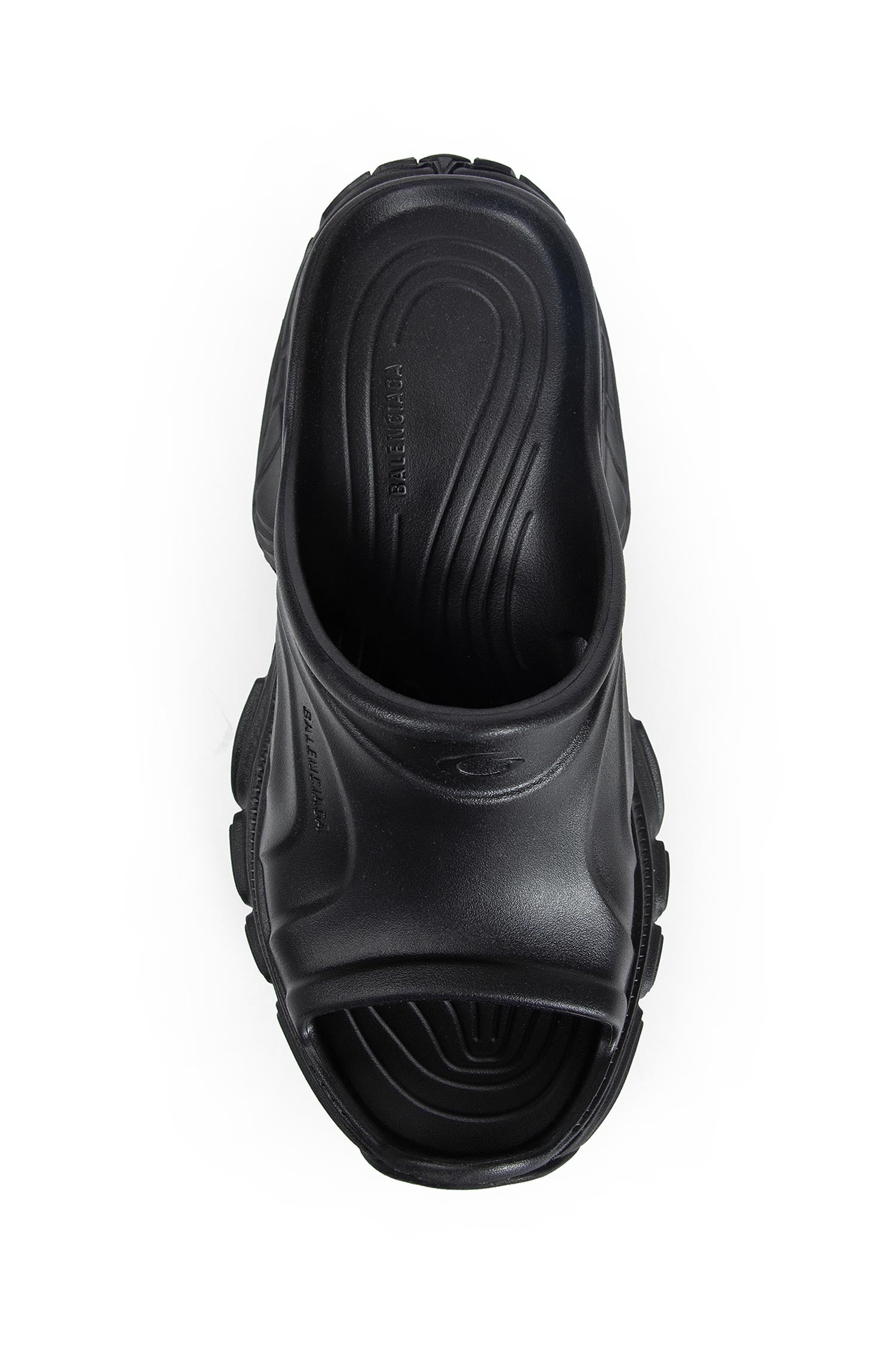 BALENCIAGA WOMAN BLACK SANDALS & SLIDES
