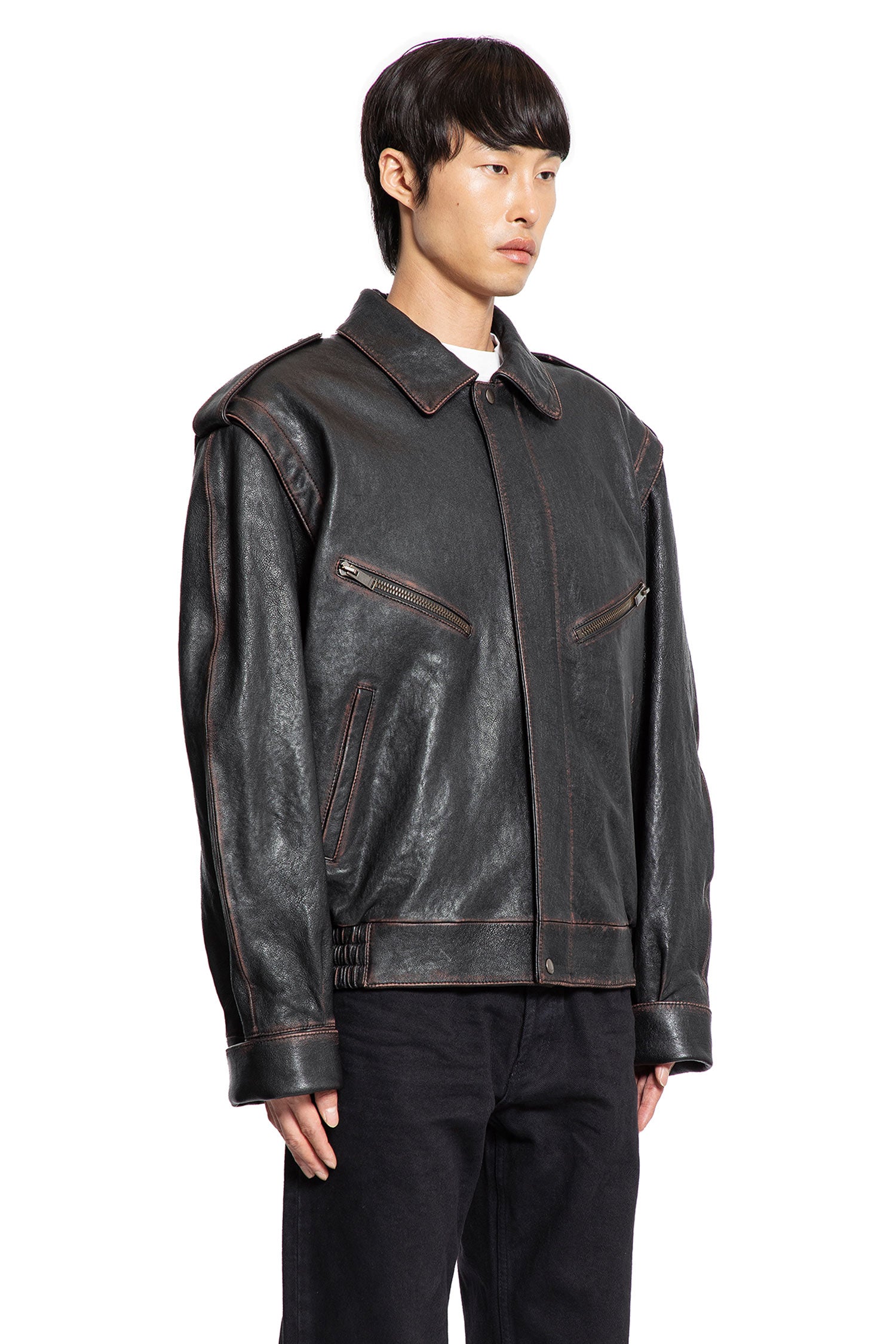 Bomber Jacket in Lambskin - Antonioli.eu