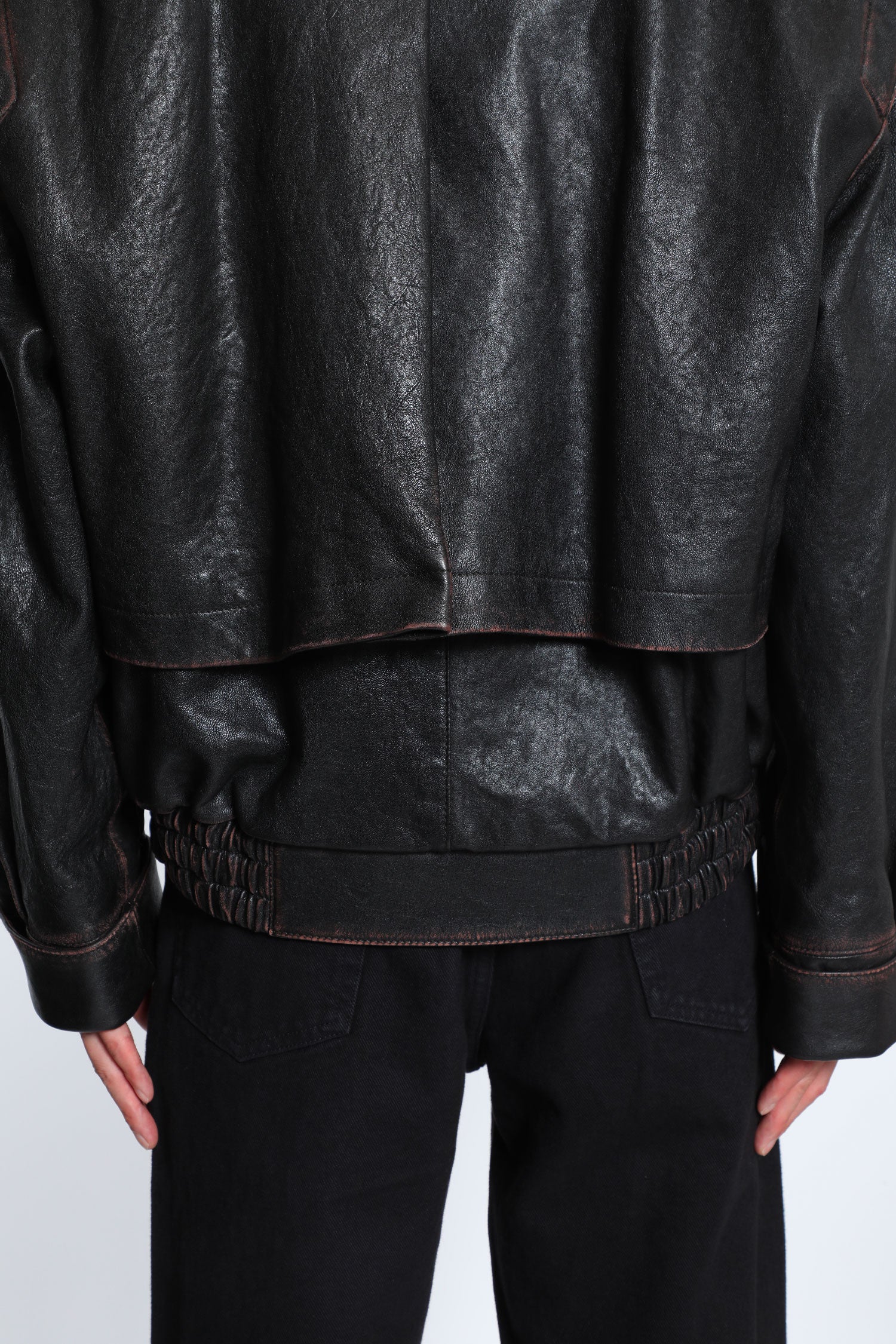 Bomber Jacket in Lambskin - Antonioli.eu