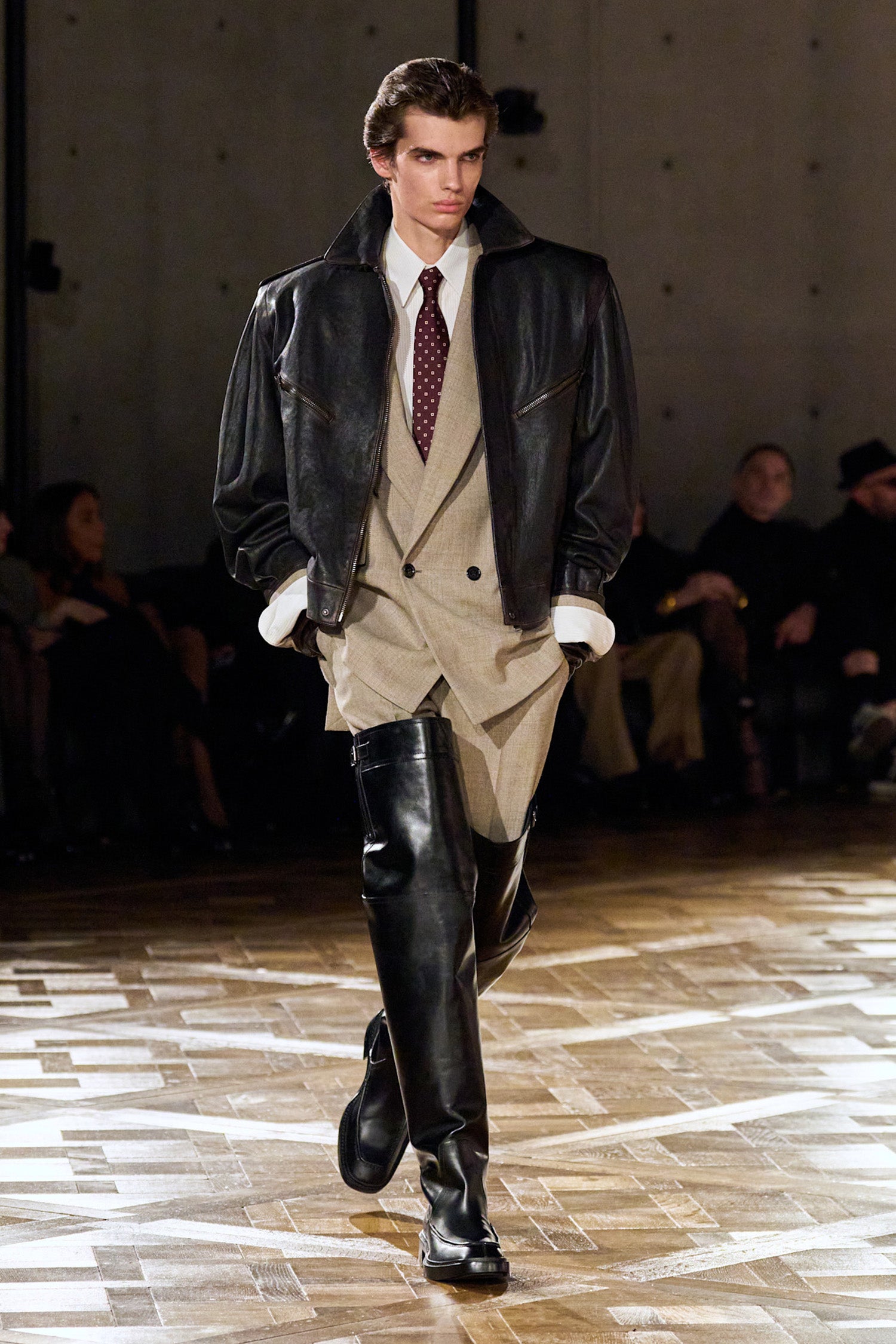 Bomber Jacket in Lambskin - Antonioli.eu