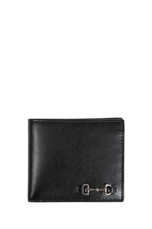 Leather Horsebit Wallet