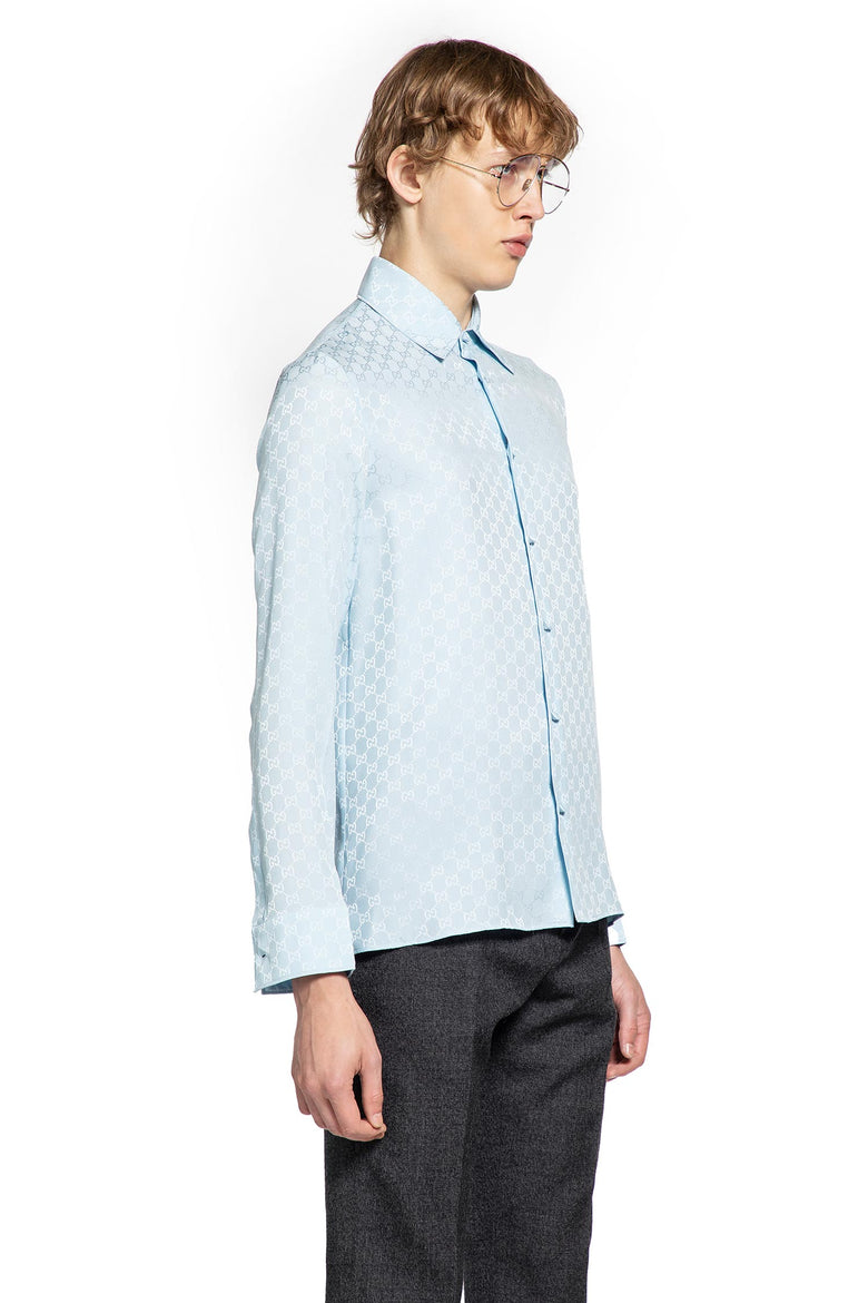 Jacquard Silk Shirt