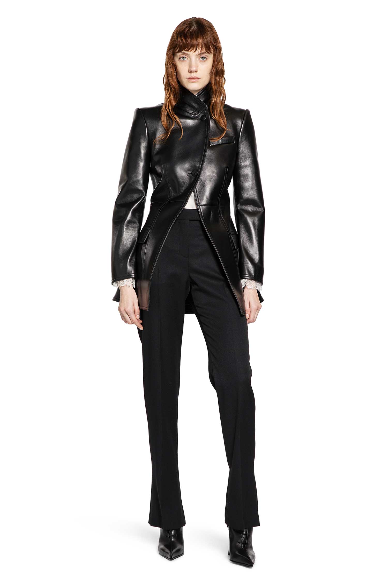 Cutaway Leather Jacket - Antonioli.eu