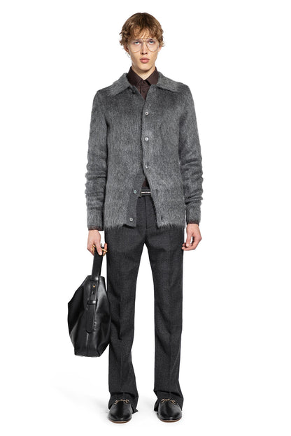 Brushed Wool Cardigan